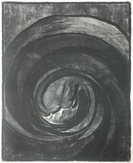 Georgia O'Keefe - Drawing No. 8 by Georgia O'Keeffe, 1968