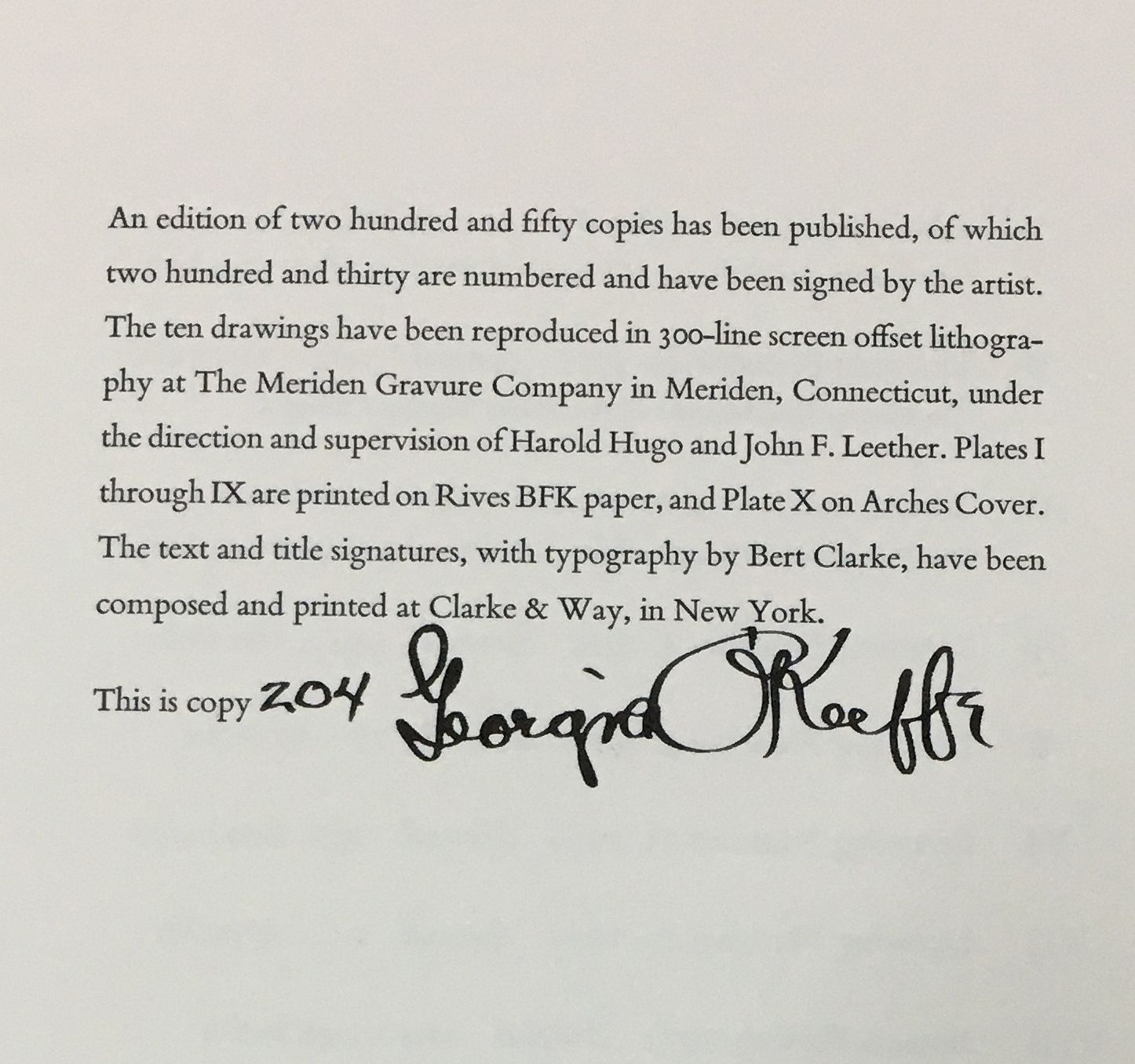 Artwork by Georgia O'Keeffe, Georgia O'Keefe - Drawing No. 12, Made of offset lithograph on rives bfk paper