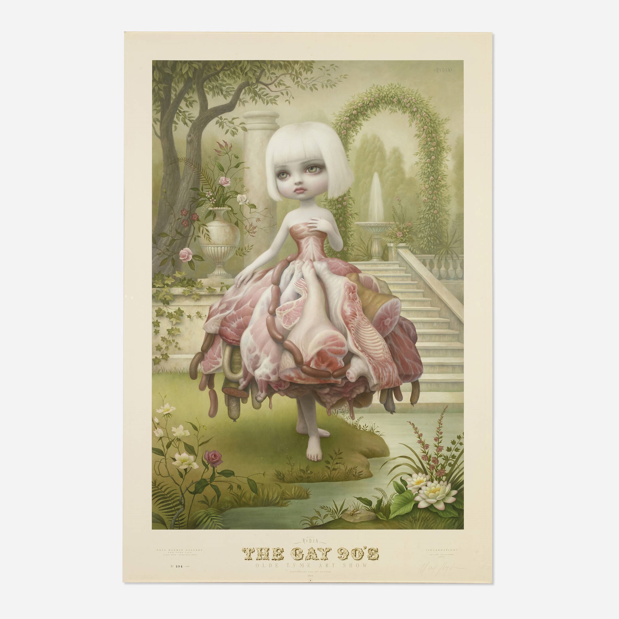 Mark Ryden | Incarnation exhibition poster (2010) | MutualArt