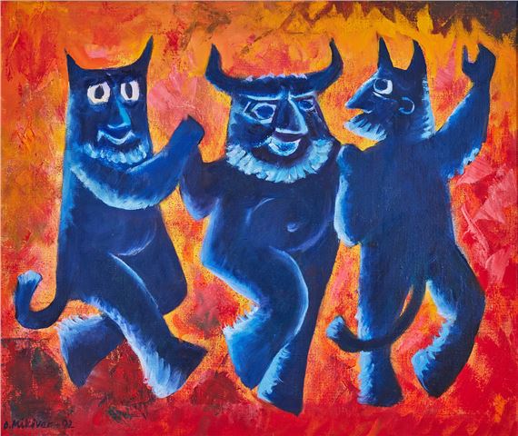 Tantsivad kuradid;Dansande djävlar by Olev Mikiver, 92