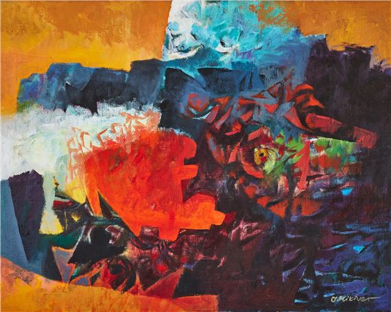 Ingång till underjorden;Sissepääs allilma by Olev Mikiver, 1978