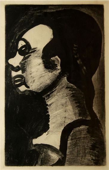 Georges Rouault | Georges Rouault - Femme Hideuse (1919) | MutualArt