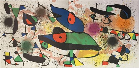 Joan Miró | Joan Miro - Lithograph II from Sculptures (1974) | MutualArt