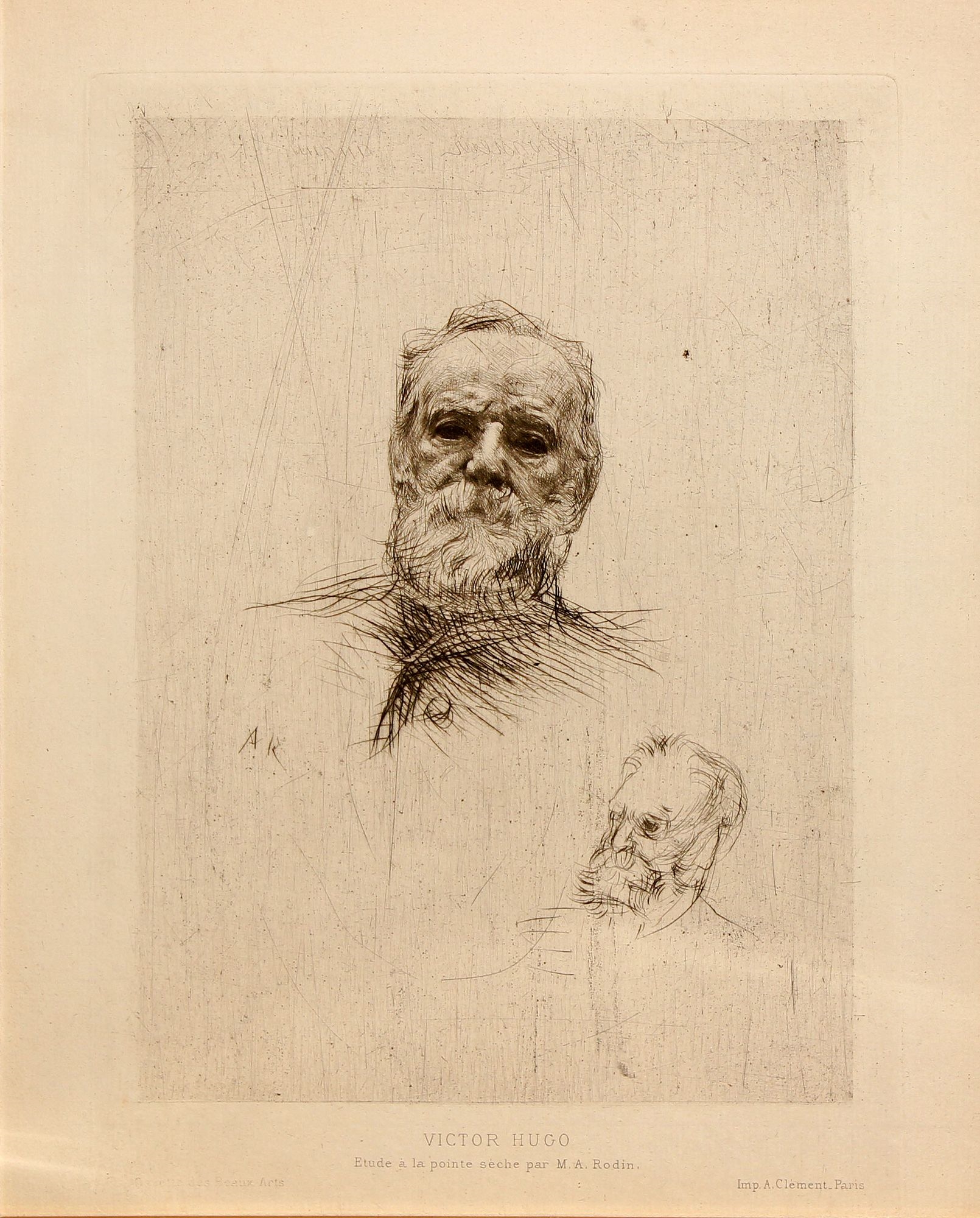 Auguste Rodin | Auguste Rodin - Victor Hugo | MutualArt