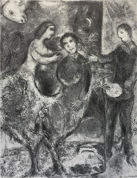 Marc Chagall | Marc Chagall - La Muse (1979) | MutualArt