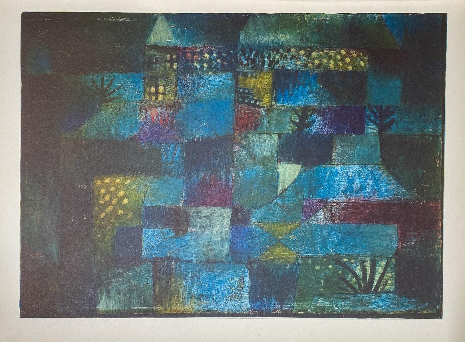 Paul Klee | Paul Klee (After) - Terraced Garden (1957) | MutualArt