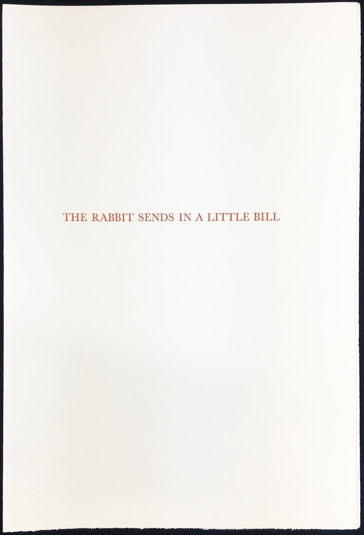 Salvador Dalí | Salvador Dali - The Rabbit Sends in a Little Bill (1969 ...