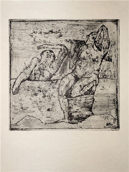 Klee Paul | Paul Klee - Two Nudes (1947) | Artwork performance at ...