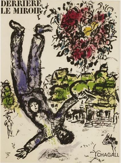 Marc Chagall | Marc Chagall - Cover for Derriere le Miroir (1964 ...