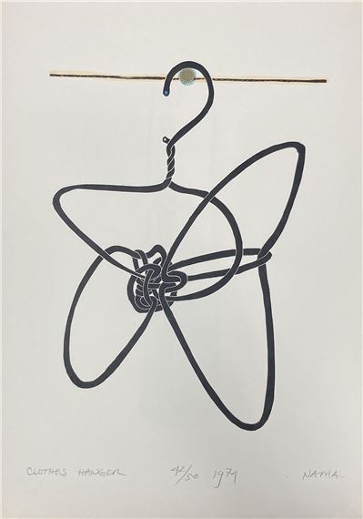George Nama | George Nama - Clothes Hanger (1974) | MutualArt