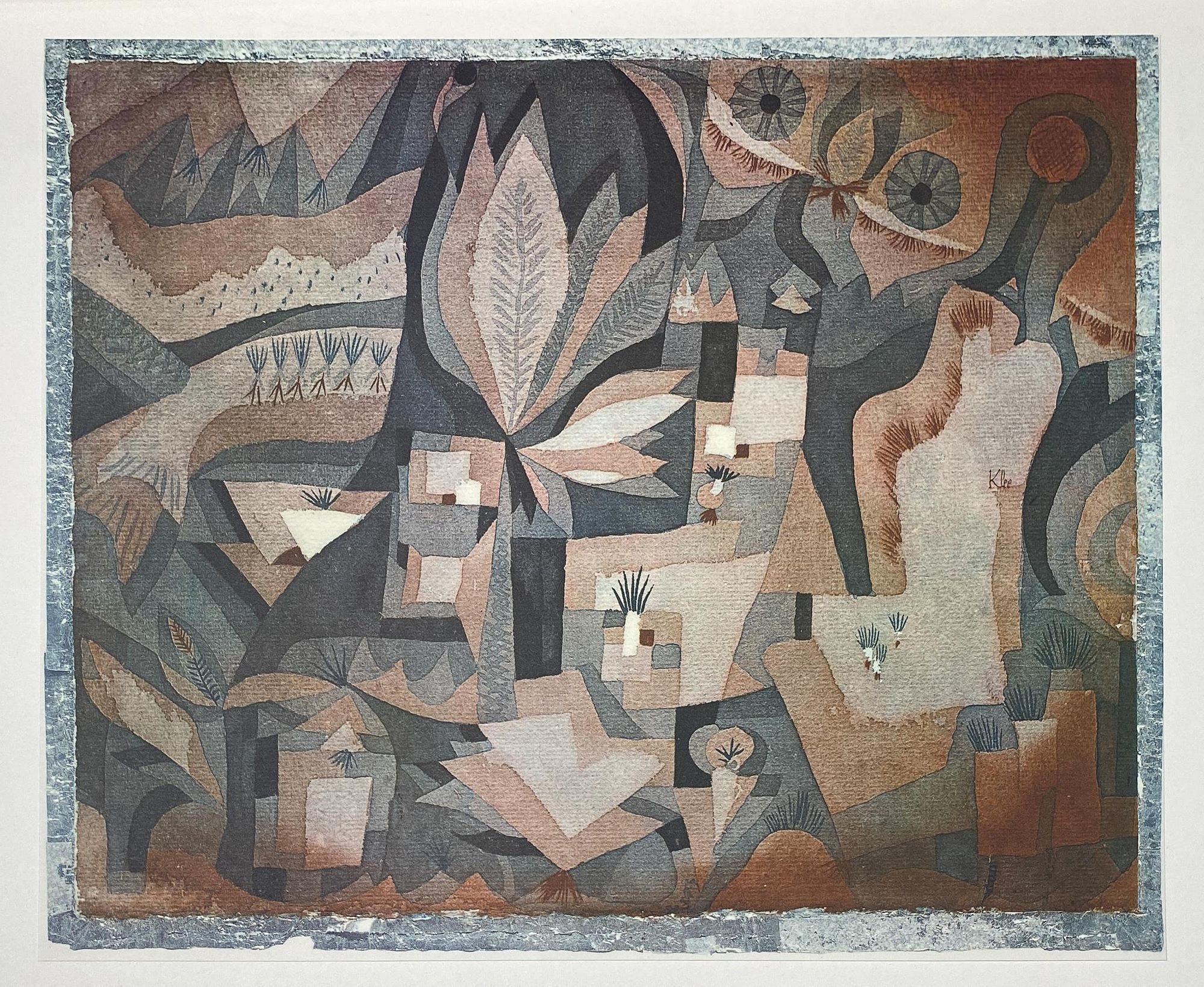 Paul Klee | Paul Klee (After) - Garden Dry and Cool (1957) | MutualArt