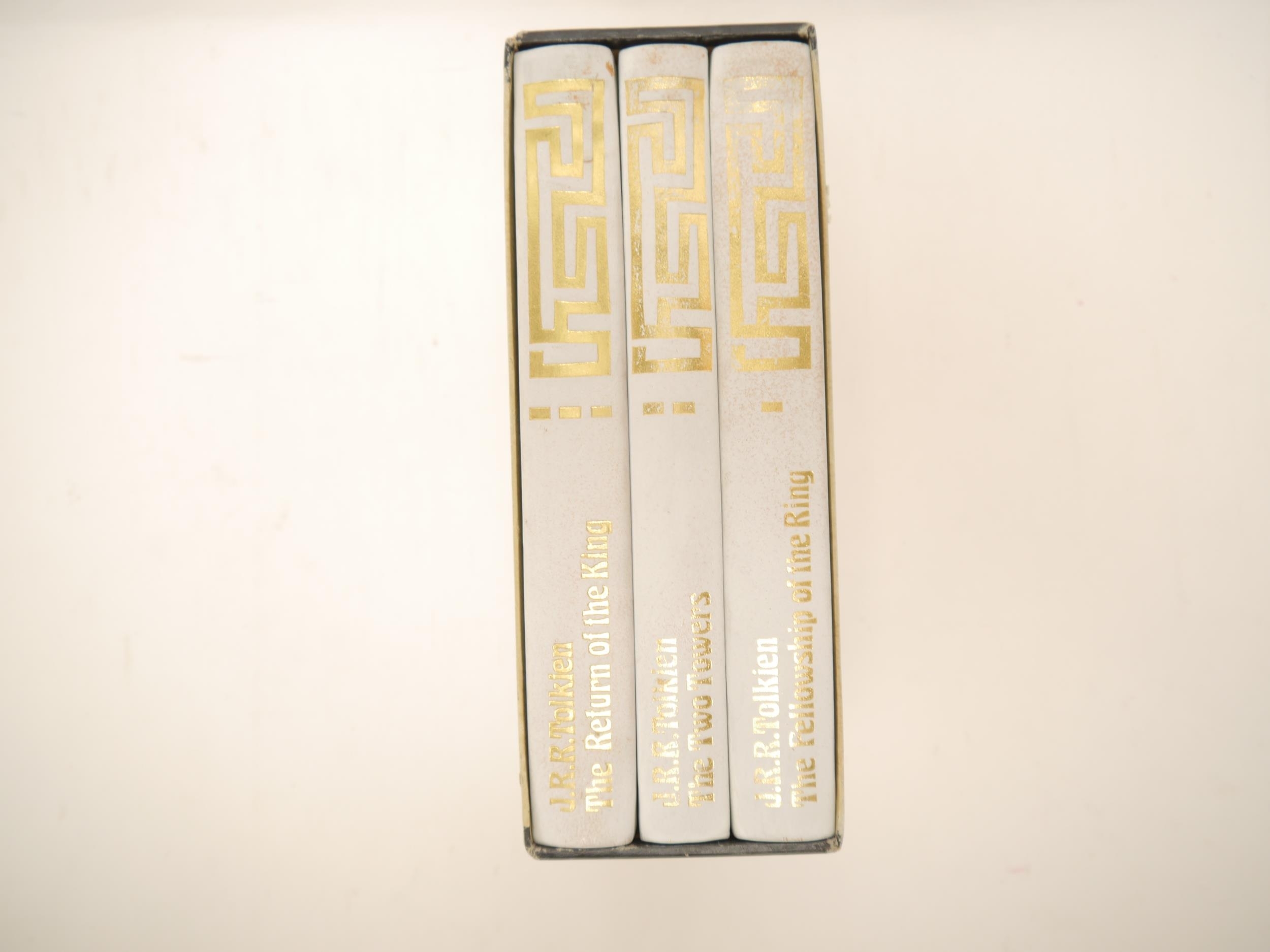 Artwork by Ingahild Grathmer, The Lord of the Rings: The Fellowship of the Ring; The Two Towers; 'The Return of the King, Made of leather gilt