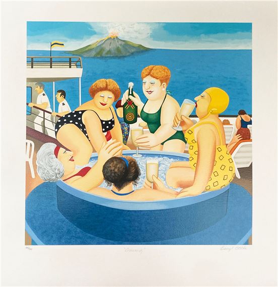 Beryl Cook | Beryl Cook - Cruising | MutualArt