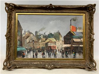 Escena de Paris - J. Rigaud