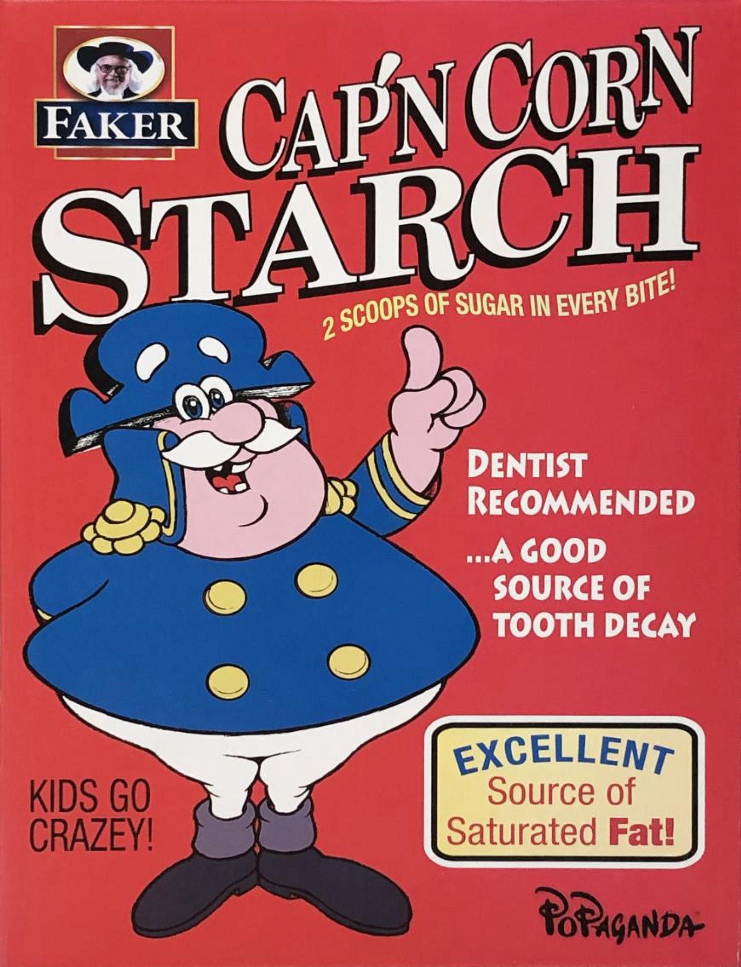 Ron English | Ron English - Cap'n Corn Starch (2013) | MutualArt
