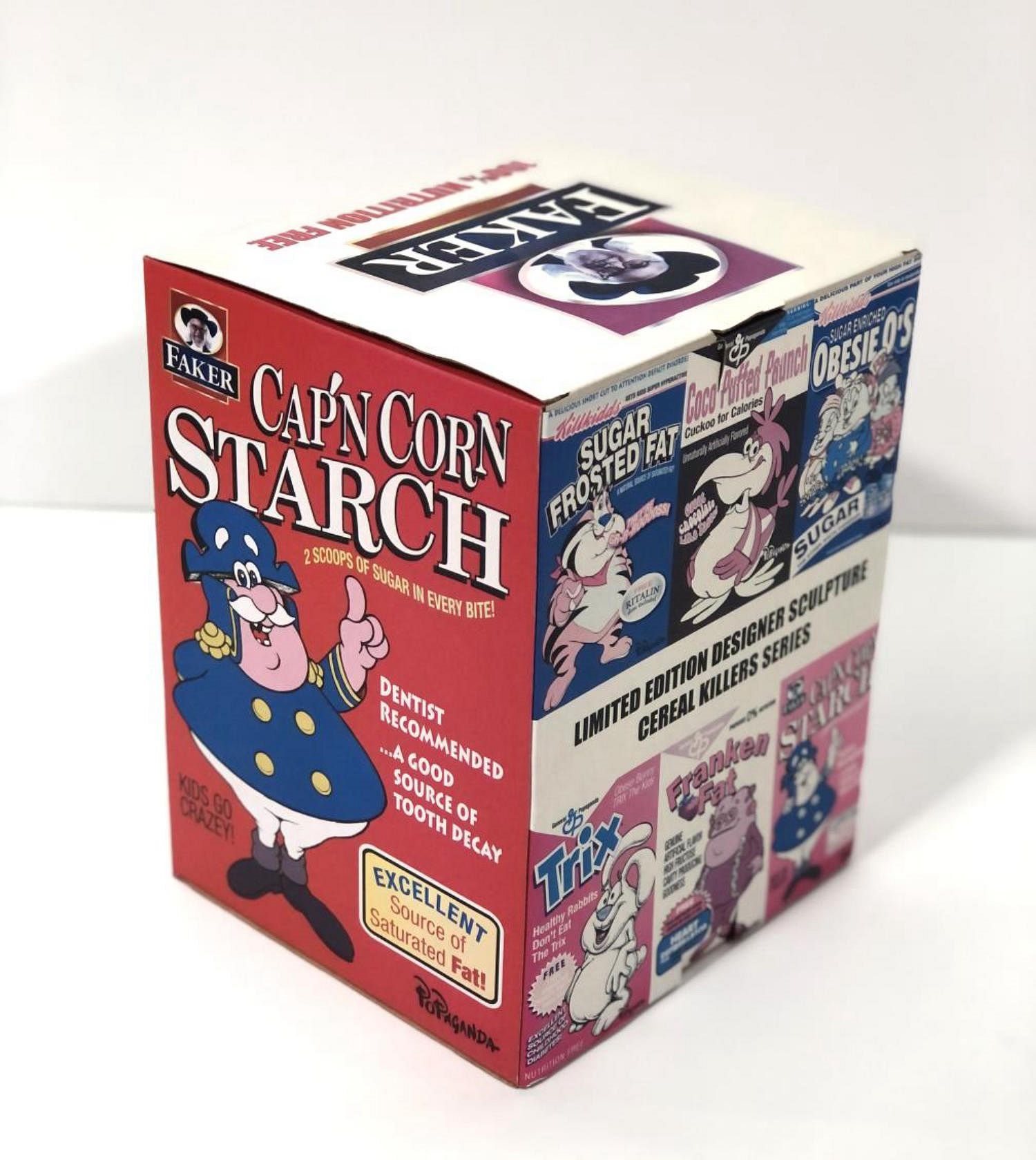 Ron English | Ron English - Cap'n Corn Starch (2013) | MutualArt