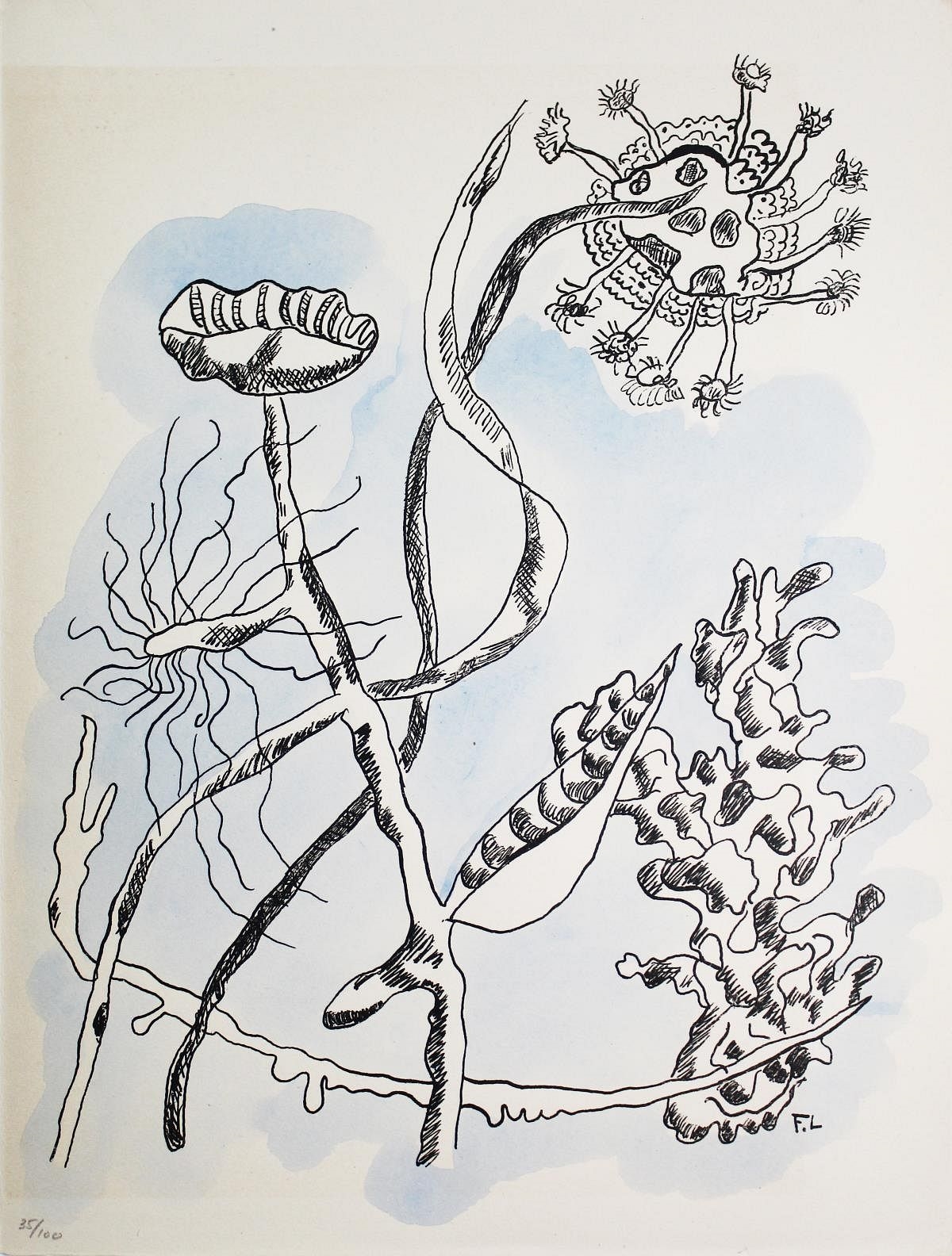 Fernand Léger | Fernand Leger - Illuminations IV (1949) | MutualArt