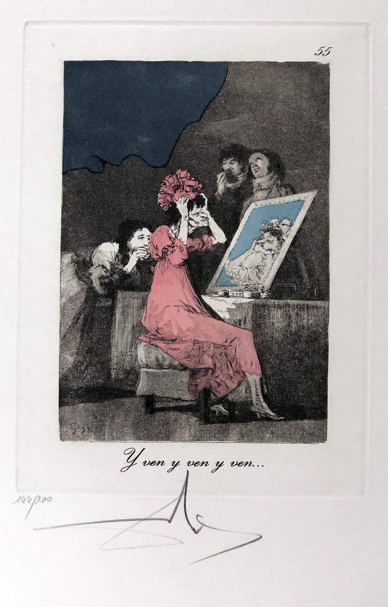 Salvador Dalí | Salvador Dali - Y ven y ven y ven (1977) | MutualArt