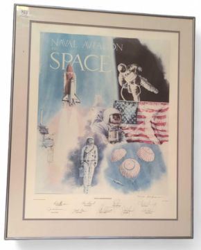 Robert L. Rasmussen | 'Naval Aviation In Space' | MutualArt