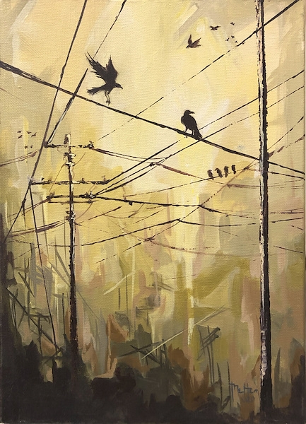 Artwork by Meltem Özel, Oil on canvas, Made of Oil on canvas