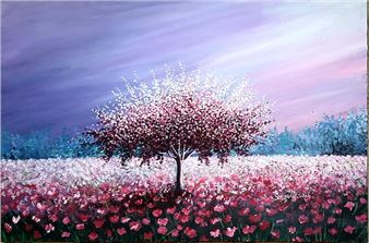 Acrylic on canvas - Songül Ketizmen