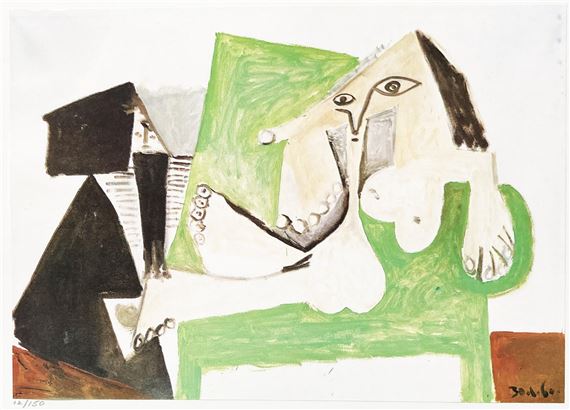 Pablo Picasso | Pablo Picasso - 30.1.60 (1964) | MutualArt