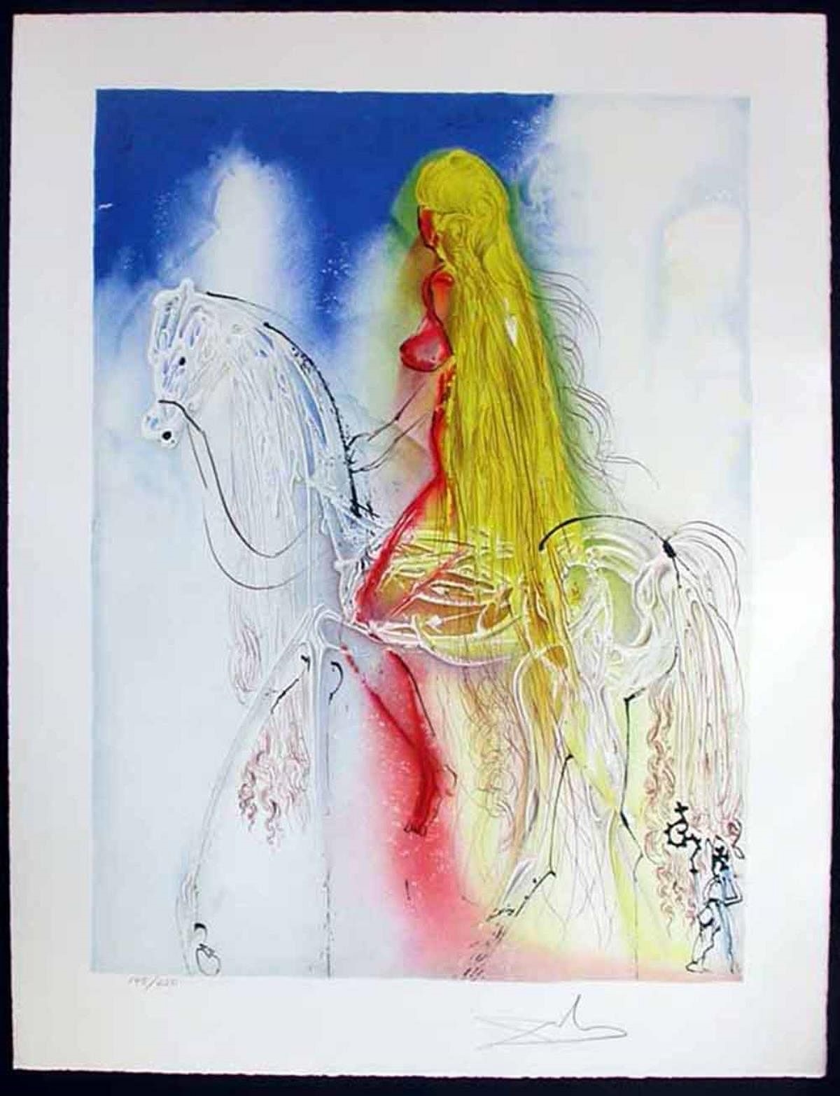 Salvador Dalí | Salvador Dali - Lady Godiva (1972) | MutualArt