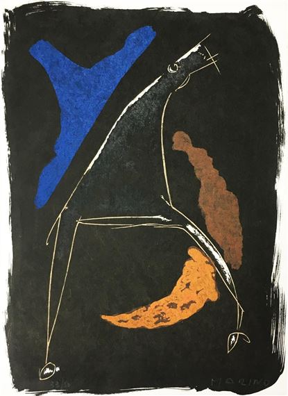 Marino Marini | Marino Marini - Cavallo e Cavaliere (1970) | MutualArt