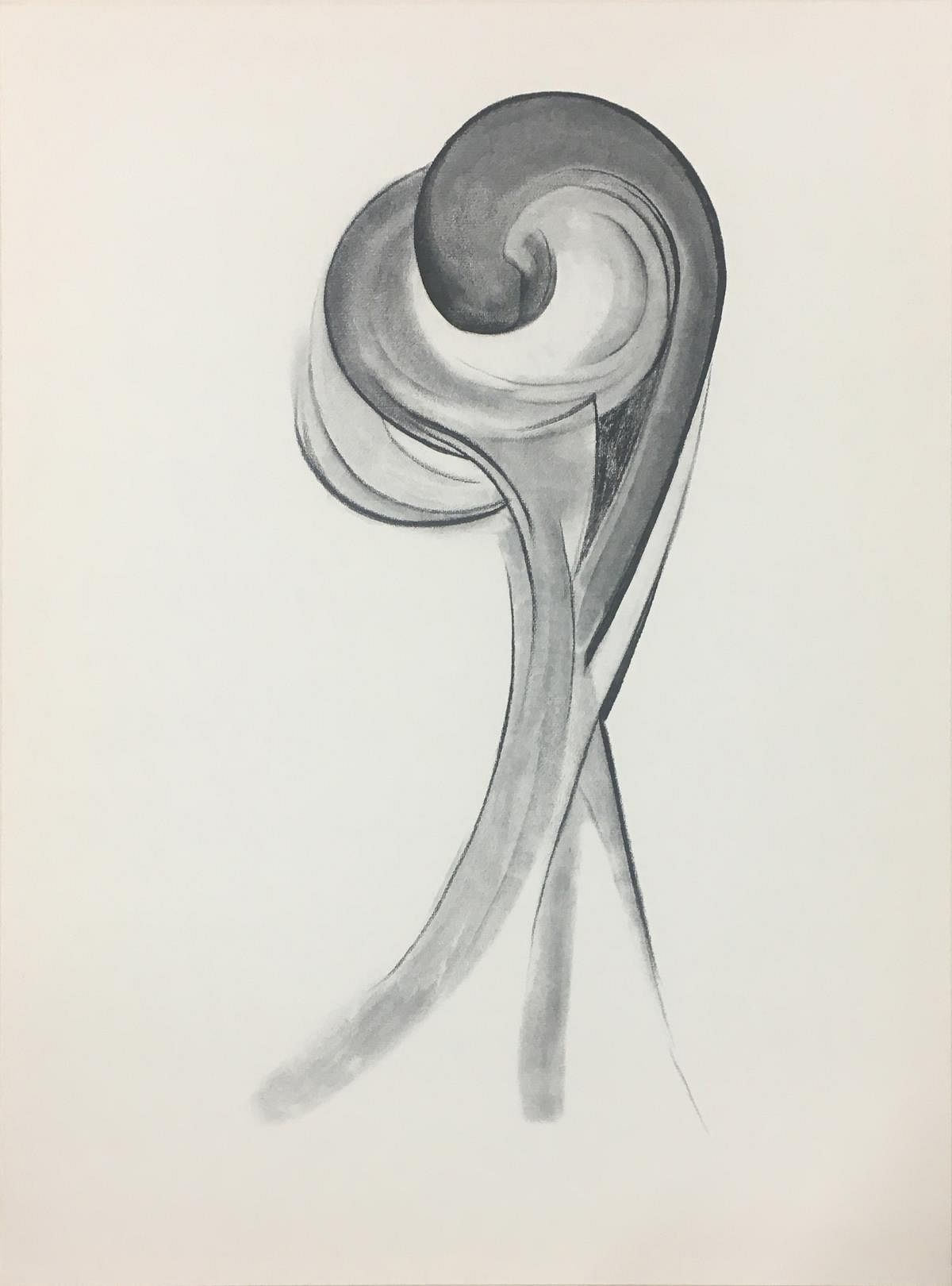 Artwork by Georgia O'Keeffe, Georgia O'Keefe - Drawing No. 12, Made of offset lithograph on rives bfk paper