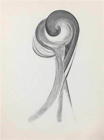 Georgia O'Keefe - Drawing No. 12 by Georgia O'Keeffe, 1968