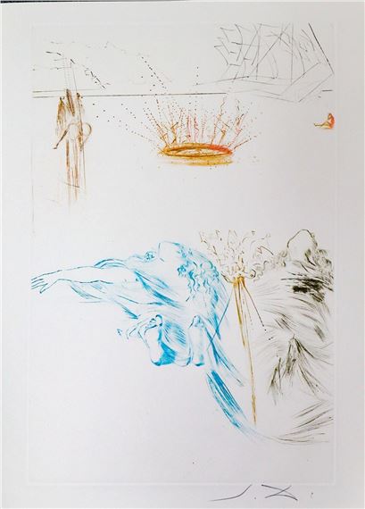 Salvador Dalí | Salvador Dali - Tristan's testament (1969) | MutualArt
