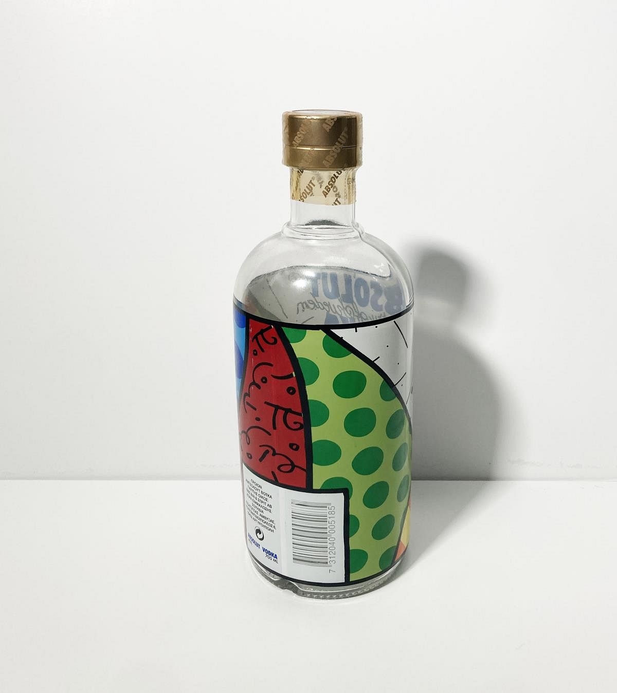 Romero Britto | Romero Britto - Absolut Vodka 25th Anniversary Bottle ...
