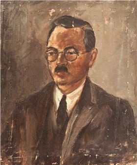 Portrait of Dr. Arieh Fridman - Shmuel Ovadyahu