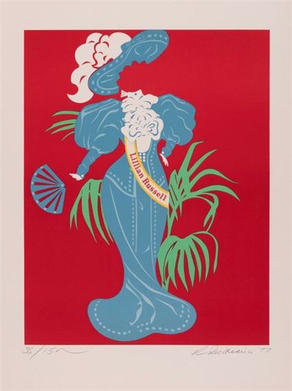 Lillian Russell by Robert Indiana, 1977
