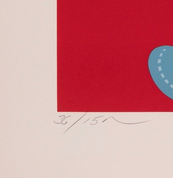 Artwork by Robert Indiana, Lillian Russell, Made of Color silkscreen on Arches paper