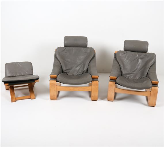 PAIR OF 'KROKEN' CHAIRS BY AKE FRIBYTTER by Ake Fribyter, circa 1960