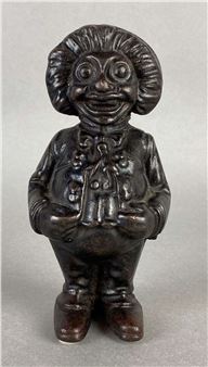John Harper Cast Iron Old Golliwog Statue - John Harper