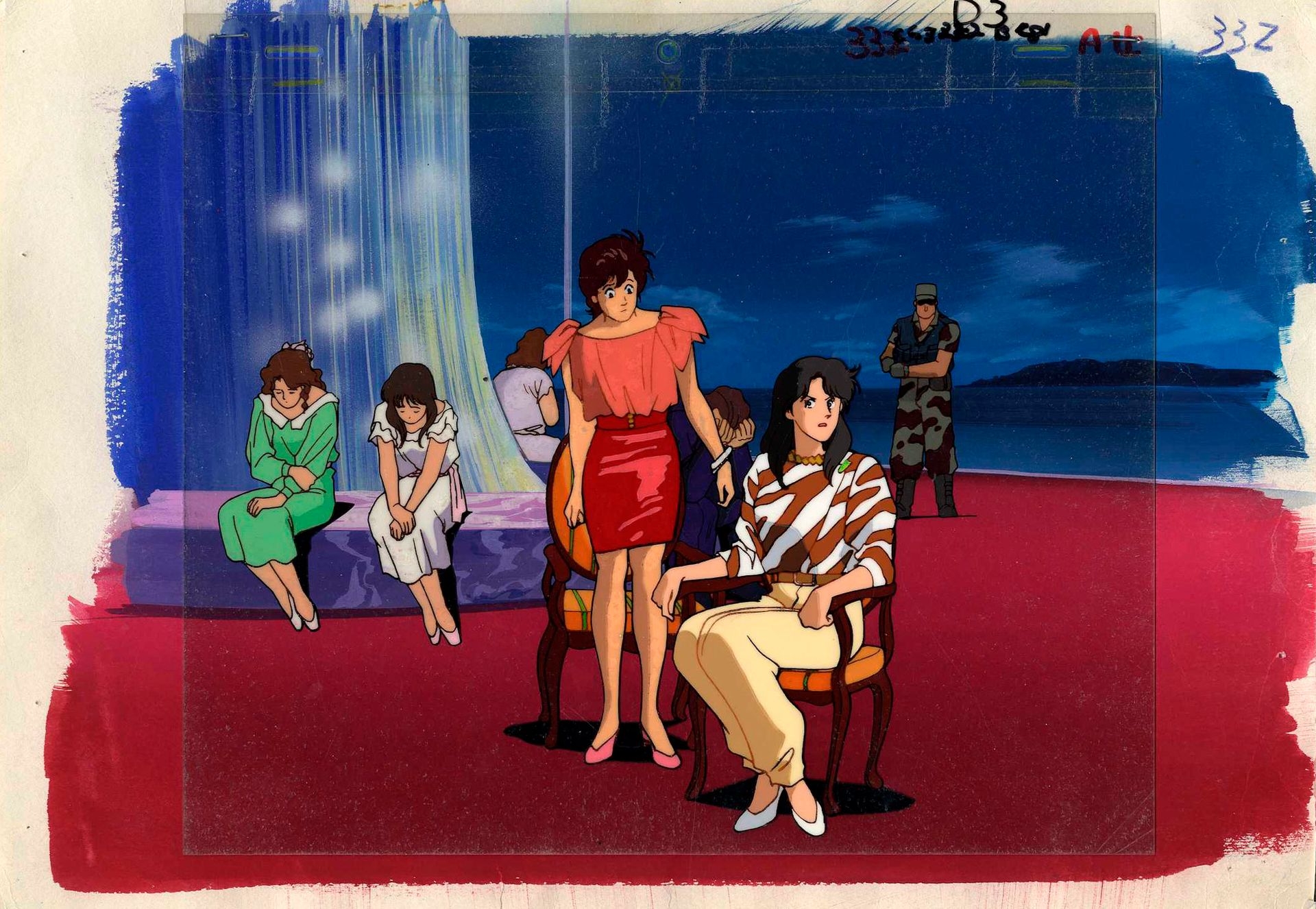 CELLULO / ANIME CELS CITY HUNTER (NICK... | Arts décoratifs