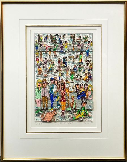James Rizzi | James Rizzi - Ice Day (1988) | MutualArt