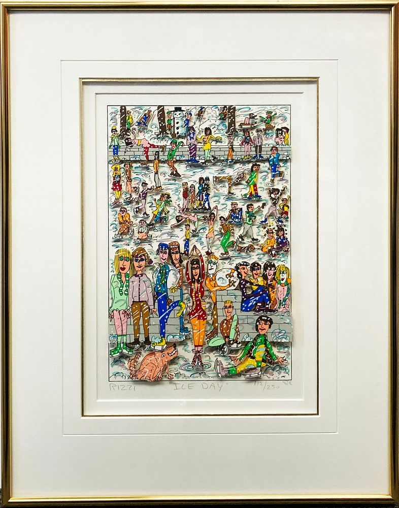 James Rizzi | James Rizzi - Ice Day (1988) | MutualArt