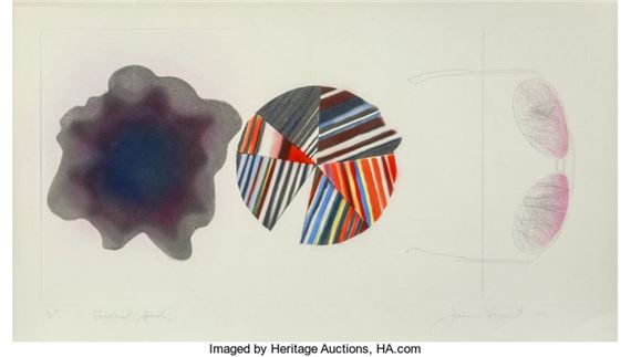 James Rosenquist | James Rosenquist - Federal Spending (1978) | MutualArt