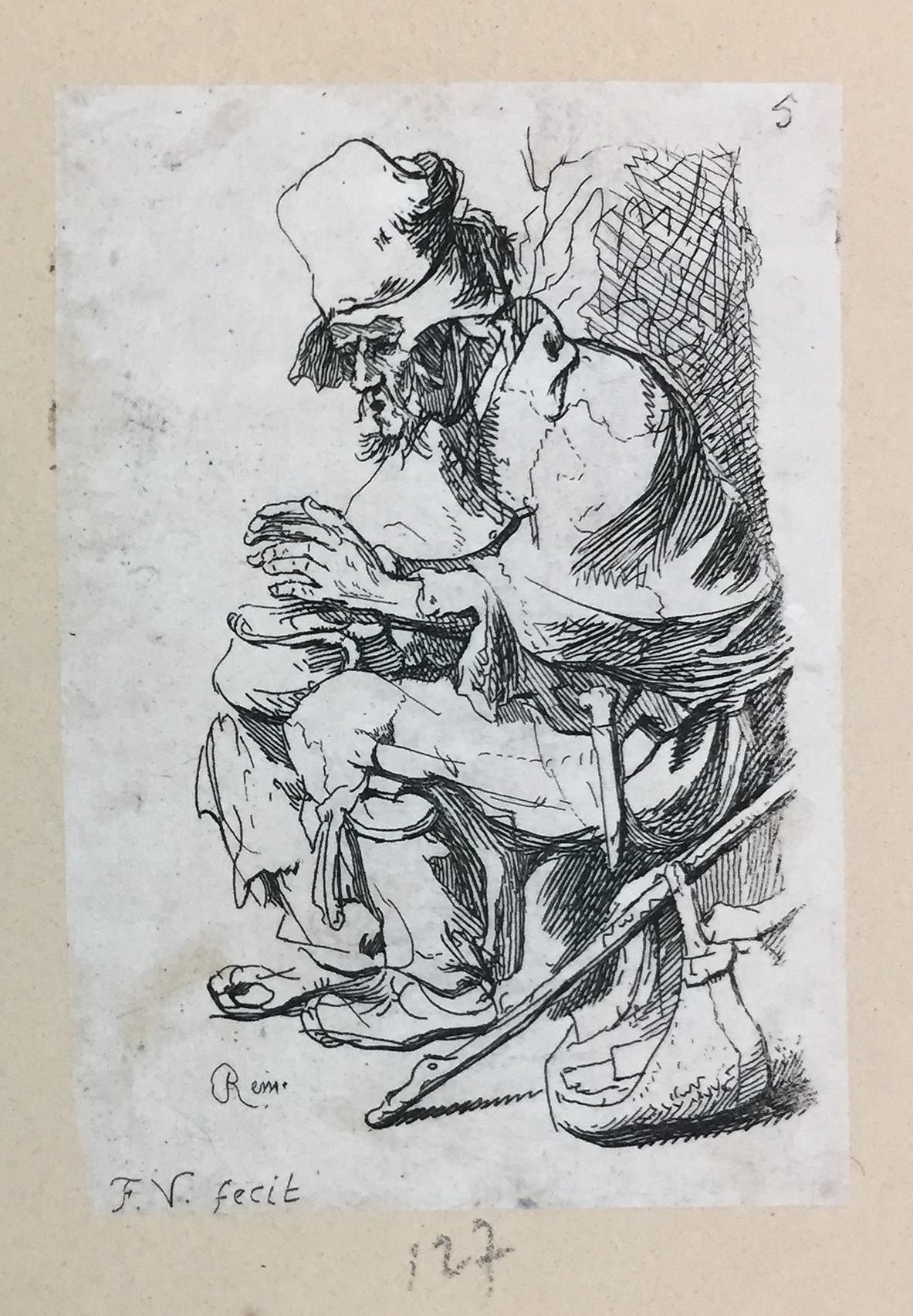 Rembrandt van Rijn | Rembrandt van Rijn - Begger with the Ember Pan ...