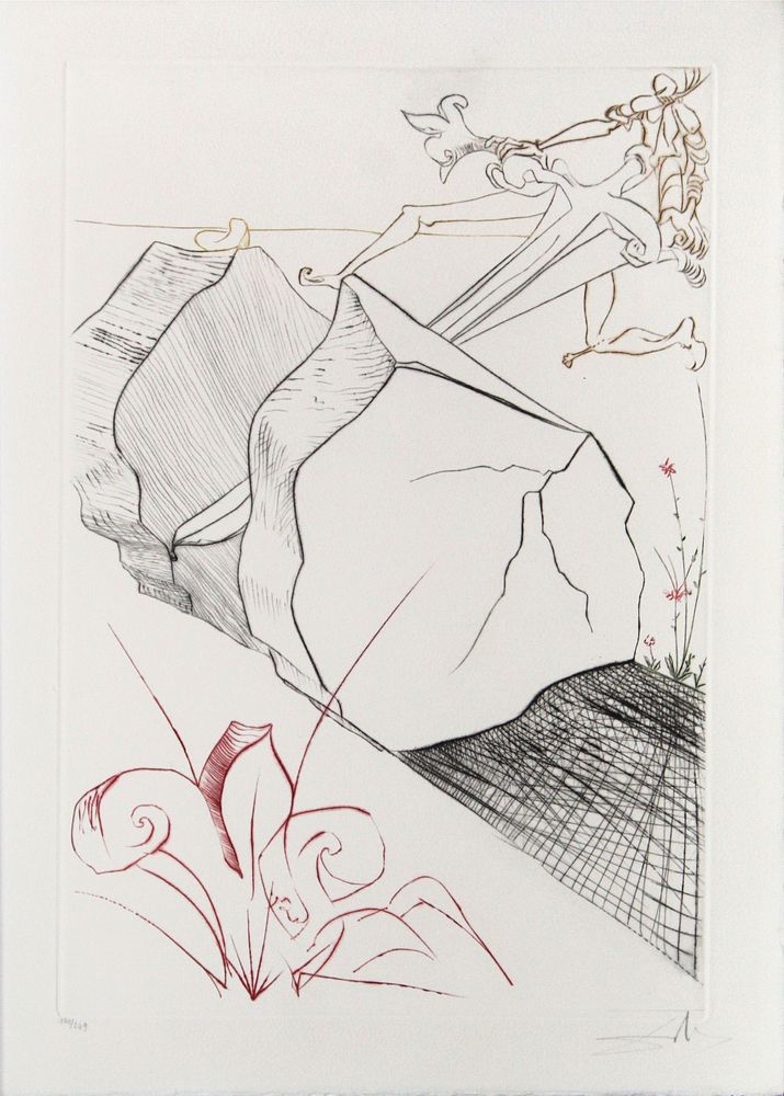 Salvador Dalí | Salvador Dali - The Marvellous Steps (1975) | MutualArt