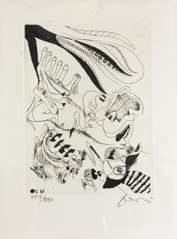 Sérgio Ferro | Ferro - Untitled V (1962) | MutualArt