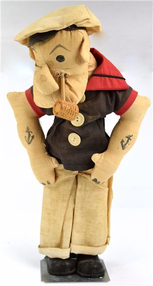 Existence | RARE VINTAGE POPEYE SAILOR CLOTH RAG DOLL 
