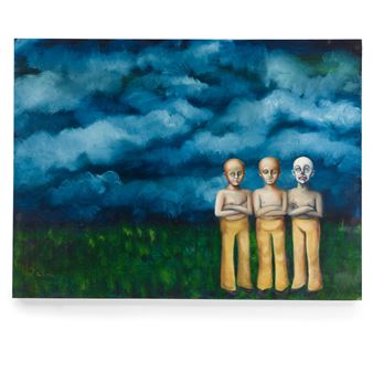 Three Figures; and Children (two works) - Ann Harper