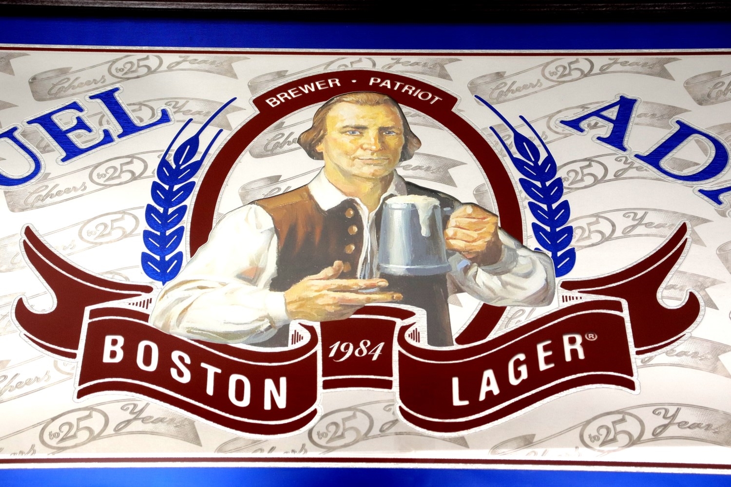 Samuel Adams | LARGE SAMUEL ADAMS BAR SIGN ADVERTISING | MutualArt