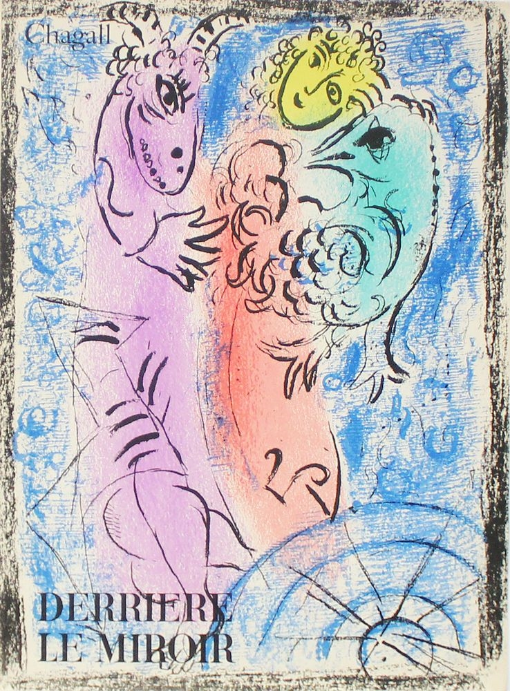 Marc Chagall | Marc Chagall - Cover From Derriere Le Miroir (1962 ...