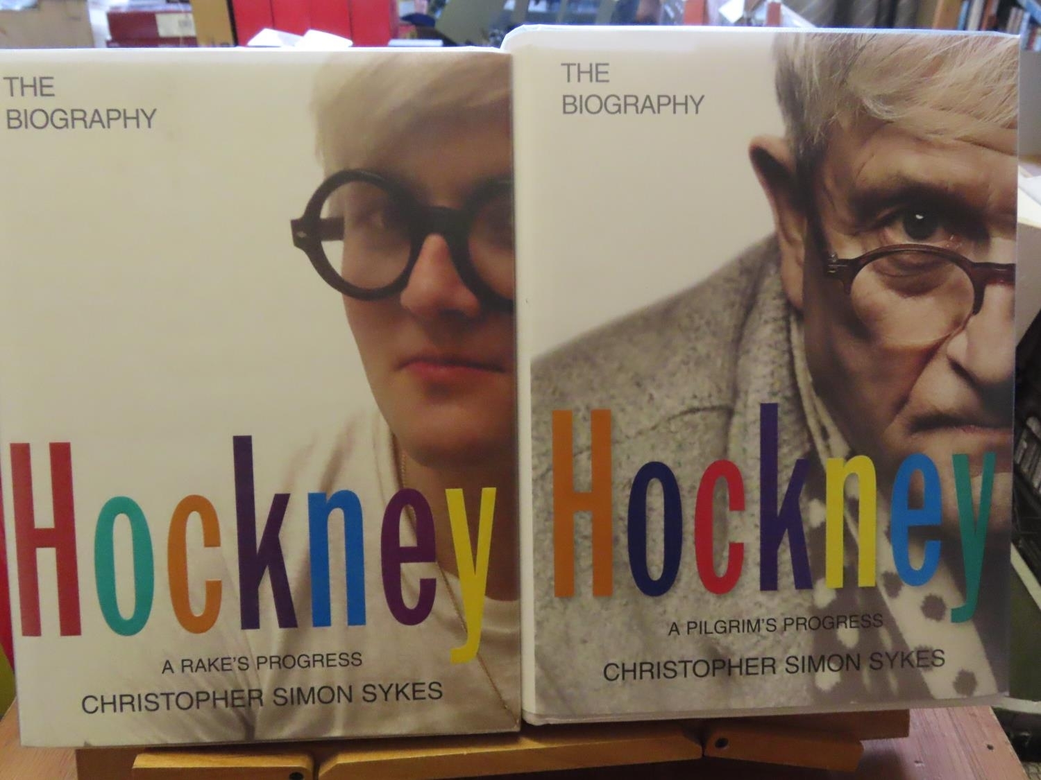 Artwork by Christopher Simon Sykes, Hockney A Pilgrim