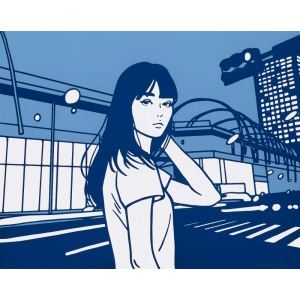 KYNE Untitled, 2024 ED100　キネ kyne untitled 2024 ED100 yellow シルクスクリーン KYNE